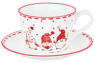 Чайная пара 'Веселые гномики' 360 мл 2