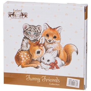 Тарелка закусочная 'Funny Friends' 21 см 2