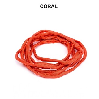 Шелковый шнур Habotai Cord, цвет коралловый