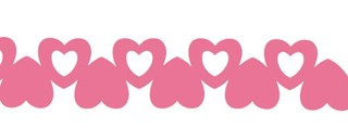 Тесьма декоративная ANNET из фетра, 1 м, розовый (A112)