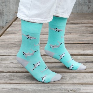 Носки 'Стая акул', разм.35-39 9