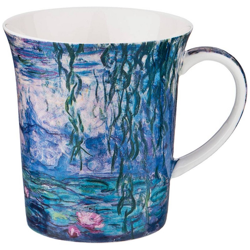 Кружка 'Лилии' (Моне) 420 мл, фарфор