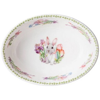 Блюдо овальное 'Ирисы' 18х13х5 см, Lefard Sunday 1