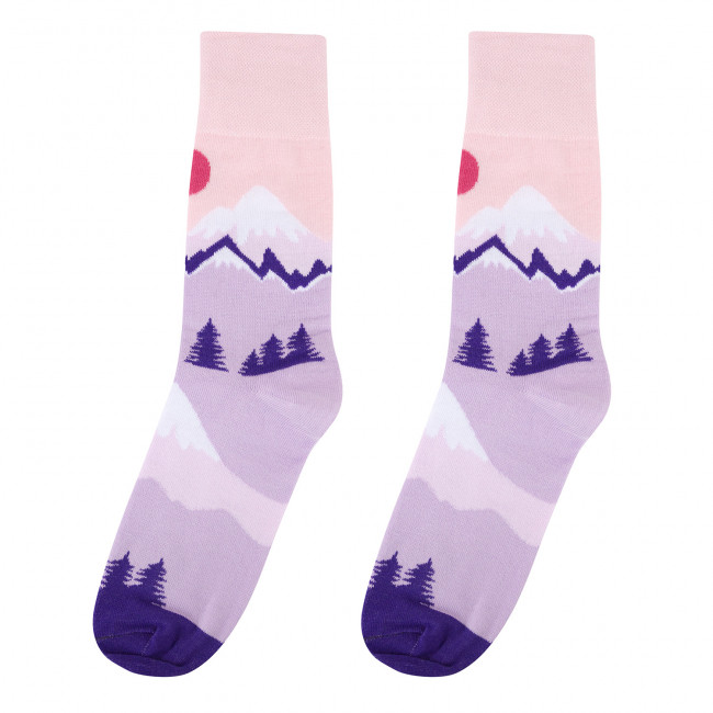 Носки 'Горы на закате', разм.35-39, артикул KW009-000904