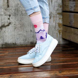 Носки 'Горы на закате', разм.35-39, артикул KW009-000904 2