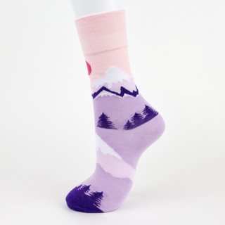 Носки 'Горы на закате', разм.35-39, артикул KW009-000904 5