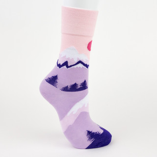 Носки 'Горы на закате', разм.35-39, артикул KW009-000904 7
