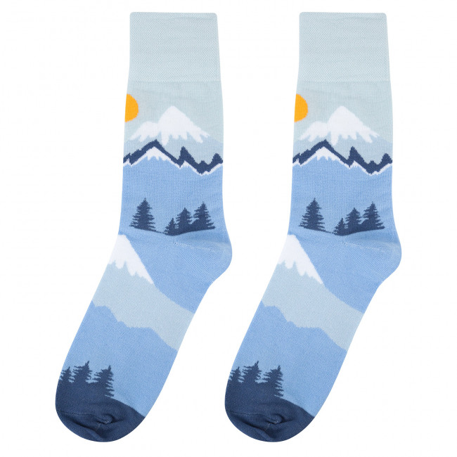 Носки 'Горы на закате', разм.40-45, артикул KW009-000927