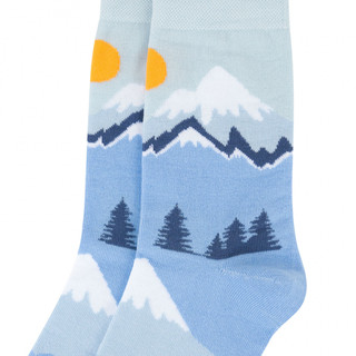 Носки 'Горы на закате', разм.40-45, артикул KW009-000927 6