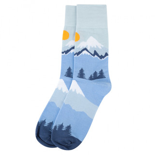 Носки 'Горы на закате', разм.40-45, артикул KW009-000927 7