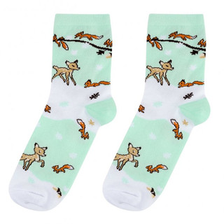 Носки 'Олени и белки', разм.35-39, артикул KW009-001011