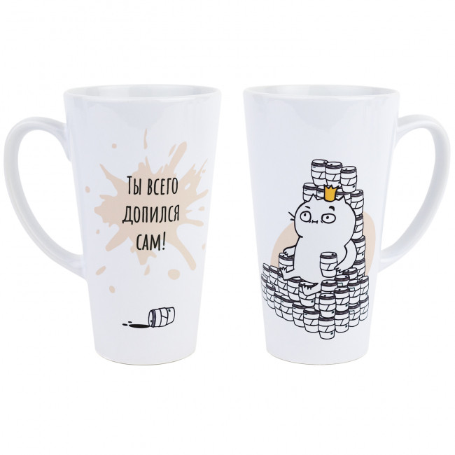 Кружка большая 'Всё сам', артикул KW058-000469