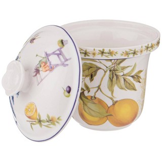 Кружка заварочная с ситом 'Прованс лимоны' 500 мл, стекло/фарфор 5