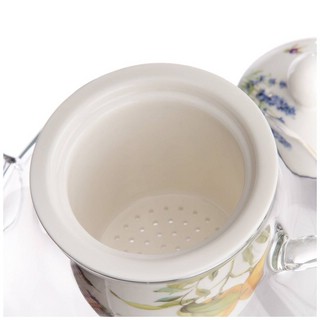 Чайник стеклянный 'Прованс.Лимоны' с фарфоровым ситом, 500 мл (лаванда) 4