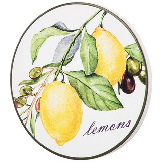 Подставка под горячее "Лимон три" 11х11 см