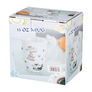 Кружка 'Веселые друзья' 400 мл, фарфор 2