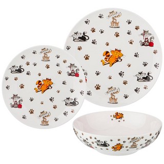 Набор посуды 'Веселые друзья' обеденный на 1 персону, 3 предмета 1
