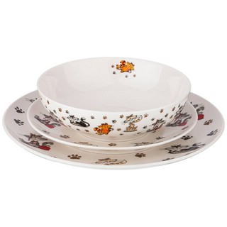 Набор посуды 'Веселые друзья' обеденный на 1 персону, 3 предмета 3