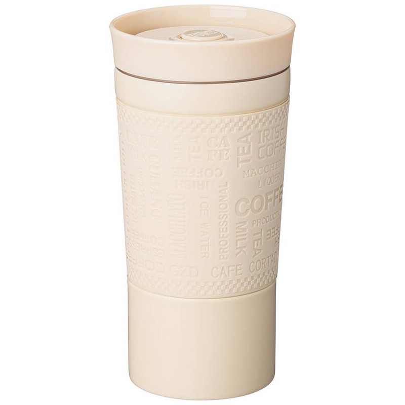 Термокружка 380 мл 'Тюдор', бежевая