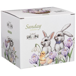 Кружка 'Sunday' (ирисы) 300 мл, фарфор 2