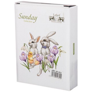 Подставка под ложку 'Sunday' 15х11.5х2.5 см 2