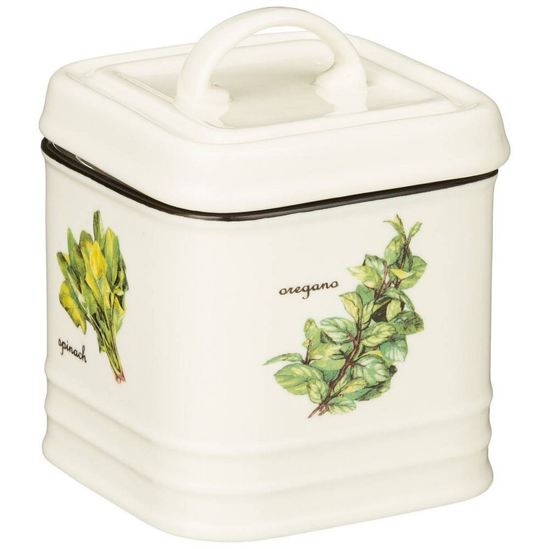 Банка 'Секретные ингредиенты' 11х8х8 см, с крышкой