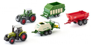 Набор тракторов с прицепами 1
