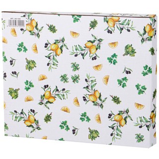 Тарелка обеденная 'Секретные ингредиенты' 27,5х22,5х2,5 см 2