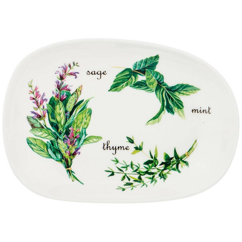 Тарелка десертная 'Секретные ингредиенты' 15,5х11,5х2,5 см