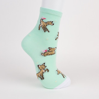 Носки 'Оленёнок и бабочка', разм.35-39, артикул KW009-001013 5