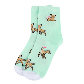 Носки 'Оленёнок и бабочка', разм.35-39, артикул KW009-001013 7