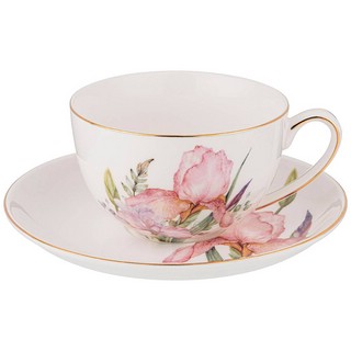 Чайная пара 'Ирисы' (Irises) 280 мл, Lefard 1