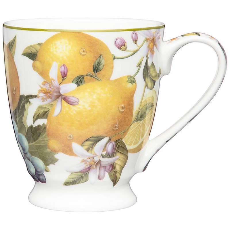 Кружка 'Фрукты' 450 мл, фарфор