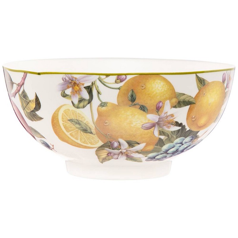 Салатник 'Фрукты' 15х7 см, 650 мл