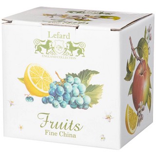 Кружка 'Фрукты' стеклянная с фарфоровым ситом, 500 мл 2