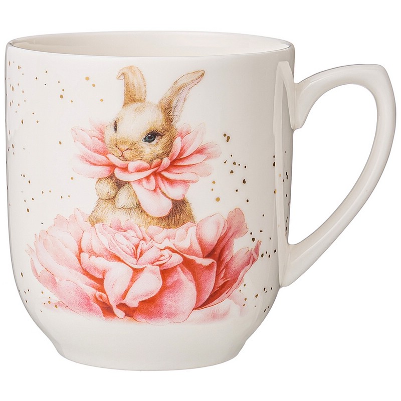 Кружка 'Sunday' (кролик) 380 мл, фарфор