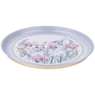 Поднос сервировочный 'Ирисы' d 33 см 2