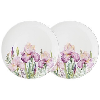 Набор тарелок обеденных 'Irises' из 2х шт, d 27 см