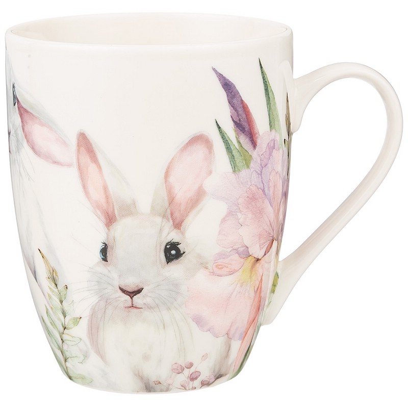 Кружка 'Ирисы' (Irises) 350 мл (кролик), Lefard