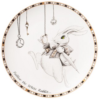 Тарелка закусочная 'Wonderland' 20 см (кролик)