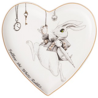 Тарелка-сердце 'Wonderland' 15 см (кролик)