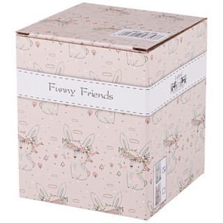 Кружка 'Bunny' с силиконовой крышкой с ушами, 400 мл 2