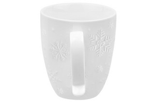 Кружка 'Снежинки' 300 мл 6