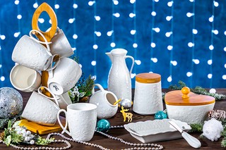 Кружка 'Снежинки' 300 мл 8