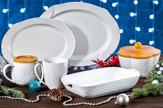 Кружка 'Снежинки' 300 мл 9