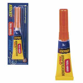 Клей гель универсальный Секунда, 3 г 403-176