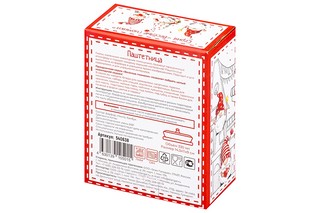 Паштетница 'Веселые гномики' 330 мл, стеклянная крышка, деревянная подставка 12