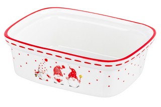 Паштетница 'Веселые гномики' 330 мл, стеклянная крышка, деревянная подставка 9