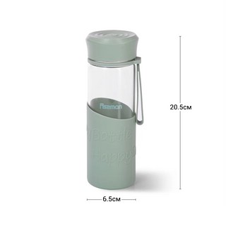 Бутылка стеклянная 500 мл, Fissman 6398 6