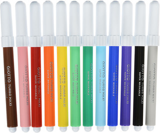 Набор фломастеров Giotto 'Turbo Maxi', 12 цветов 2